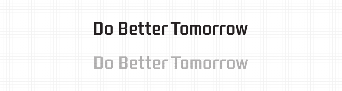 Do Better Tomorrow