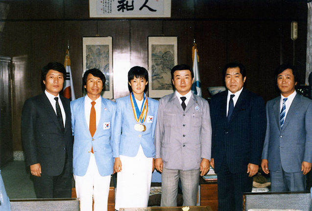 임춘애 선수 방문 사진1