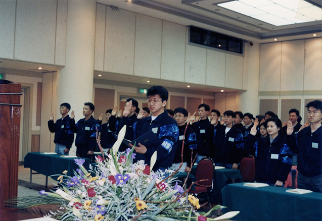 화승 신입사원 연수 사진1