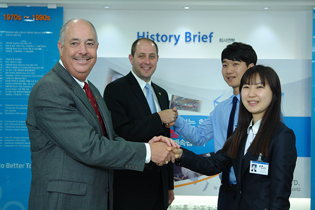 미국 엔터프라이즈 시장 화승 방문