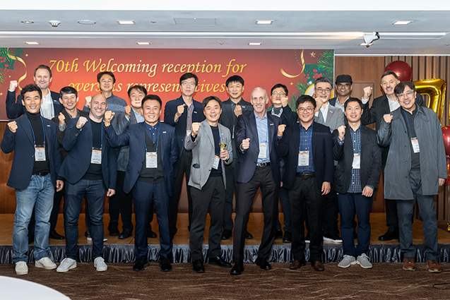 화승 70주년 기념 송년인사회 사진1